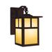 Arroyo Craftsman Mission 10 Inch Tall 1 Light Outdoor Wall Light - MB-6E-AM-VP
