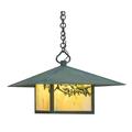 Arroyo Craftsman Monterey 12 Inch Tall 1 Light Outdoor Hanging Lantern - MH-17T-OF-RB