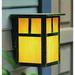 Arroyo Craftsman Mission 18 Inch Tall 2 Light Outdoor Wall Light - MW-15E-CR-BZ