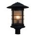 Arroyo Craftsman Newport 20 Inch Tall 1 Light Outdoor Post Lamp - NP-14-OF-RC
