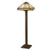 Arroyo Craftsman Prairie 63 Inch Floor Lamp - PFL-18-WO-BK