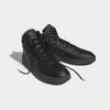 Sneaker ADIDAS SPORTSWEAR "HOOPS 3.0 MID LIFESTYLE BASKETBALL CLASSIC FUR LINING WINTERIZED", Gr. 45, schwarz (core schwarz, carbon, cloud weiß), Synthetik, Textil, sportlich, Schuhe