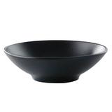G.E.T. High-Strength Porcelain Salad Bowl, 18 Ounce Set of 12 Porcelain China/Ceramic in Black | 7.64 H x 8.19 W x 14.8 D in | Wayfair PA1941923224