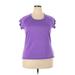 C9 By Champion Active T-Shirt: Purple Activewear - Women's Size 2X-Large