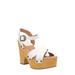 Woodstock Platform Sandal