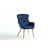 Accent Chair Modern Tufted Button Wingback Vanity Chair
