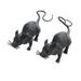 TOYMYTOY 2pcs Realistic Mice Toy Spooky Rat Toy Halloween Prank Toy Creepy Halloween Decor