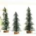 Travelwant Artificial Mini Christmas Tree Christmas Tree Small Sisal Trees with Wooden Bases for Xmas Holiday Decor