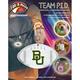 Fan-A-Peel Baylor Personal Illumination Device - Wearable High-Visibility LED Motion Sensor Light with Carabiner Football - Officially Licensed