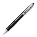 Bic Velocity Ballpoint Pen - Medium Pen Point Type - 1 Mm Pen Point Size - Point Pen Point Style - Black Ink - Transparent Black Barrel (VLG11BK)