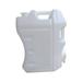 Portable Water Container Water Bucket Large Capacity Water Jug Water Storage Container for Camping RV Picnic Bathing Outdoor White