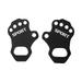 Weightlifting Grip Pads Weight Lifting Gloves Hand Grips Comfort Hand Support Wraps Workout Gloves for Men Women Powerlifting M Size Black