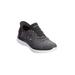 Wide Width Women's The Slip-Ins™ Hands Free Summits Sneaker by Skechers in Black Wide (Size 7 1/2 W)