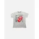 The Rolling Stones Unisex Adult Sixty Vertical T-Shirt - Grey - Size: 44/Regular/18/20