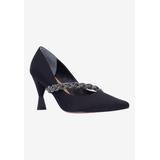 Wide Width Women's Nyomee Pump by J. Renee in Black (Size 9 W)