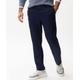Chinohose BRAX "Style FABIO IN", Herren, Gr. 36, Länge 36, blau (sea), 68% Baumwolle, 30% Lyocell, 2% Elasthan, Hosen