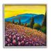 Stupell Industries Vivid Mountain Meadow Scenery Canvas Wall Art Design by Valery Rybakow Wood in Brown | 24 H x 24 W x 1.5 D in | Wayfair