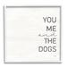 Stupell Industries Family Pet Loving Phrase by Jaxn Blvd. - Floater Frame Print on Canvas in White | 24 H x 24 W x 1.5 D in | Wayfair