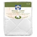 Kolcraft ED003-QCX Sealy Naturals Cotton Crib Mattress Pad