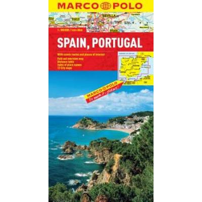 Spain/Portugal Marco Polo Map (Marco Polo Maps)