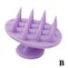 Silicone Hair Scalp Massager Brush Massaging Shampoo Brushes Shower Cleaner Bath P4F8