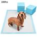 iMounTEK 100Pcs Dog Training Pads Puppy Pee Pads Quick Drying Cat Wee Mats Potty Train 24X18in