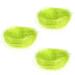 FRCOLOR 3Pcs Artificial Nest Easter Mini Colored Thread Bird Nests for Candies Eggs (Candy Green)