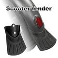 Cheers.US 1 Pair Rear Mudguard-Fender Splash-Proof Better Toughness Lightweight Rubber Scooter-Fender Fishtail Flap Compatible for Electric Scooter