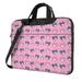 My Melody And Kuromi Laptop Bag Laptop Case Computer Notebook Briefcase Messenger Bag with Adjustable Shoulder Strap 14 inch