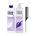 Framesi Color Lover Volume Boost Shampoo Sulfate Free Shampoo with Quinoa and Aloe and Conditioner Sulfate Free Volumizing Conditioner with Quinoa and Coconut Oil 16.9 oz DUO- (with Free Tail Combs)