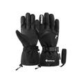 Skihandschuhe REUSCH "Soft Powder GORE-TEX" Gr. 8,5, schwarz-weiß (schwarz, weiß) Damen Handschuhe Sporthandschuhe