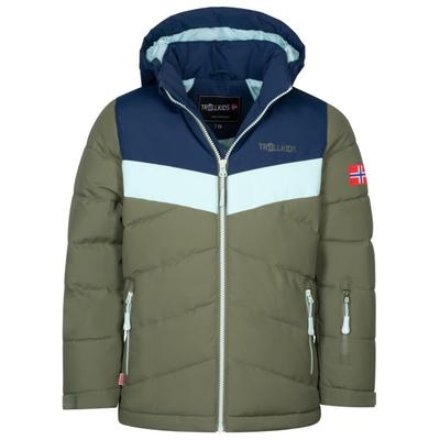 Trollkids - Girl's Gryllefjord Jacket - Winterjacke Gr 104 oliv Image