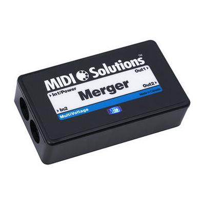 MIDI Solutions MultiVoltage Merger 2x2 Active MIDI Merger (Desktop) MERGER