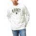 Men's League Collegiate Wear White Army Black Knights Heritage Tri-Blend Pullover Sweatshirt