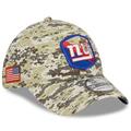 Men's New Era Camo York Giants 2023 Salute To Service 39THIRTY Flex Hat