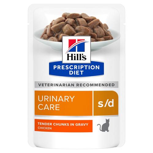 48x 85g Hill's Prescription Diet s/d Urinary Care Katzenfutter nass