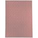 Pink 120 x 96 x 0.25 in Area Rug - JIG CORAL Outdoor Rug By Kavka Designs Polyester | 120 H x 96 W x 0.25 D in | Wayfair MWODR-22818-8X10-KAV3270