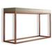 Hispania Home Saph Console Table Wood/Metal in Brown | 31.5 H x 59 W x 15.6 D in | Wayfair SAPH C16-23 M