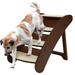 Tucker Murphy Pet™ Dianaliz Foldable 4 Steps Pet Stairs Wood in Brown | 19.7 H x 15.7 W x 24.4 D in | Wayfair 88296253D80F4F8883A8057A6BBEA8CB