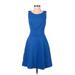 Rachel Roy Casual Dress: Blue Dresses - Women's Size 2