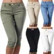 Pantalon extensible slim pour femme avec poche pantalon décontracté pour femme coupe couvertes