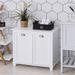 Tilt-Out Laundry Sorter Cabinet