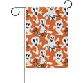 Dreamtimes Halloween Holiday Pattern Seasonal Holiday Garden Flag Yard House Flag Banner 12 x 18 inches Decorative Flag for Home Indoor Outdoor Decor