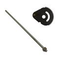 MTD 738-0919B Lawn Tractor Steering Shaft and 617-04094 Lawn Tractor Steering Sector Gear Bundle