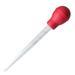 FRCOLOR 1pc 30ml Kitchen Oil Dropper Baking Milk Cream Seasoning Pump Kitchen Gadget for Home Restaurant (Red)