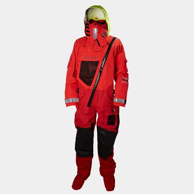 Helly Hansen Men's Aegir Ocean Dry Suit Red M