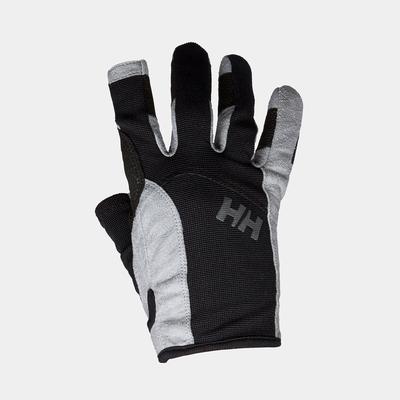 Helly Hansen Men's Durable Long Finger Sailing Gloves Black 2XL