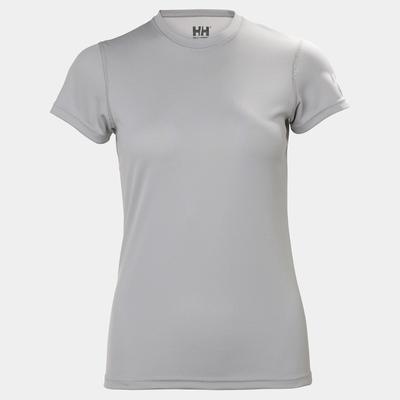Helly Hansen Women's HH Tech Lightweight T-Shirt Grey XL