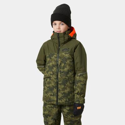 Helly Hansen Juniors’ Summit Ski Jacket Green 140/10