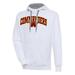 Men's Antigua White Washington Commanders Victory Pullover Hoodie